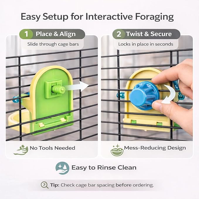 Small Pet Intelligence Growth Rotating Foraging Toy - Image 4