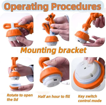 Interactive Dog Toys, Squeaky Dog Toys, Active Rolling Ball - Image 4