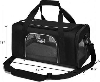TSA Approved Pet Carrier for Small Medium Cats and Dogs | Dog Carrier - Image 9