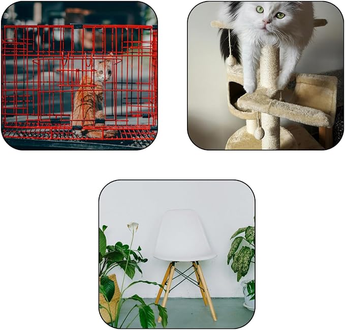 Cat Hammock for Cage Hanging ，Summer Breathable Coolness Oxford Cat Hammock - Image 7