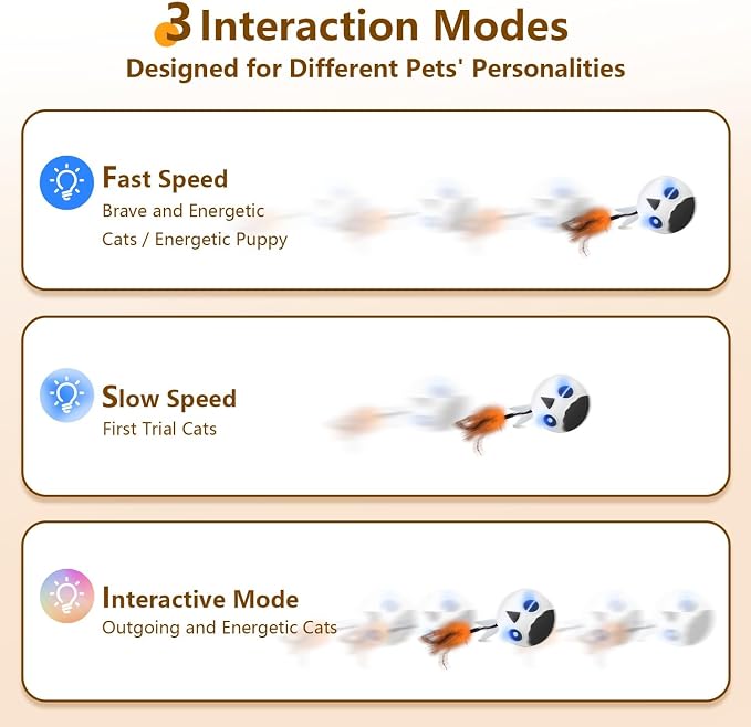 ORSDA Cat Ball Toys, Interactive Cat Toy - Image 5