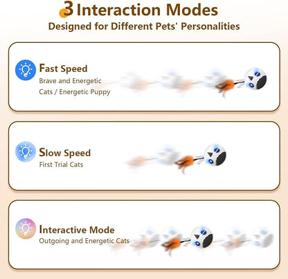 ORSDA Cat Ball Toys, Interactive Cat Toy - Image 5