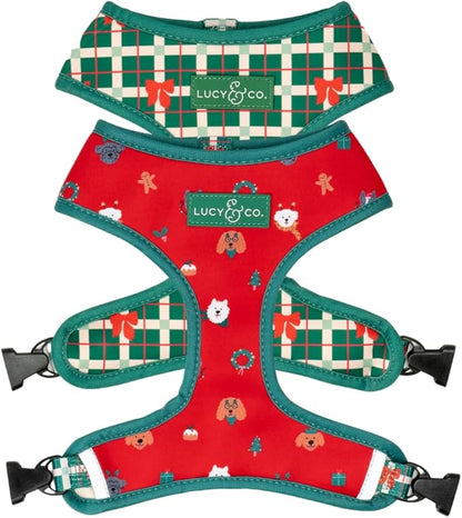 Lucy & Co. Cute Reversible Dog Harness Walking Halter by LucyCo