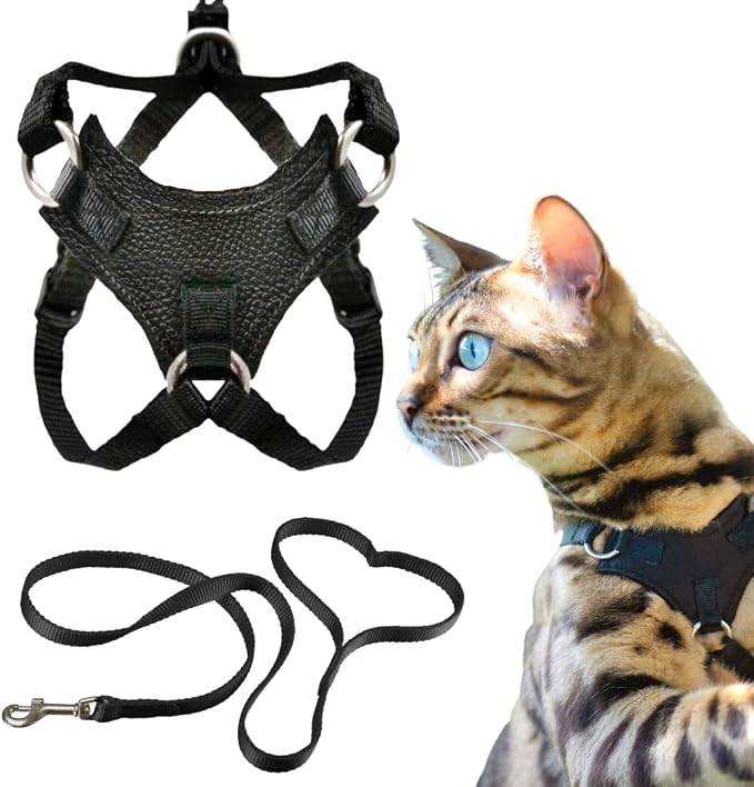 Houdini™ Escape Proof Cat Harness and Leash Set by OutdoorBengal by OutdoorBengal