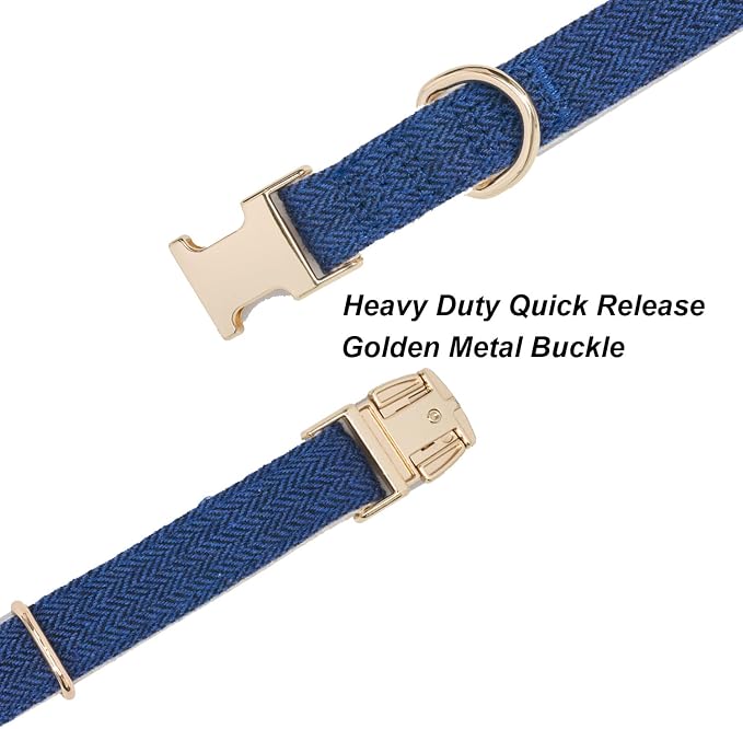 Soft Cotton Hemp Dog Collar - Image 7