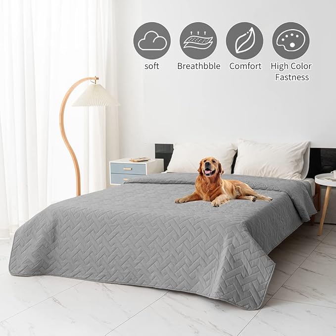 fuguitex Waterproof Dog Bed Cover Couch Cover - Image 2