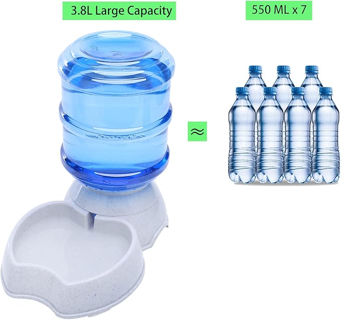 Pet Feeder and Water Food Dispenser Automatic Water Bowl - Image 9