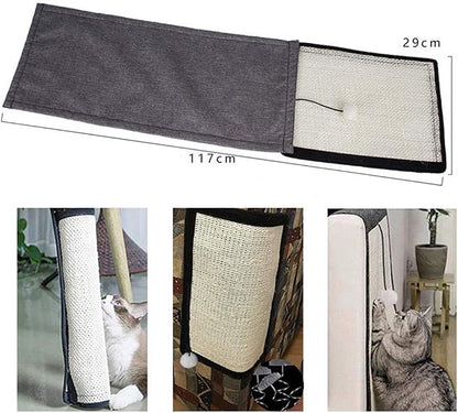 Cat Scratcher Mat Sofa Protector Natural Sisal Cat Scratching Mat Cat Scratch - Image 2