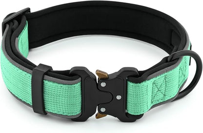 Plutus Pet Tactical Dog Collar, Reflective, Adjustable Heavy Duty Dog Collar - Image 2