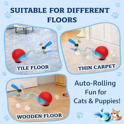 GlowPounce Interactive Rolling Ball Toy - Image 4
