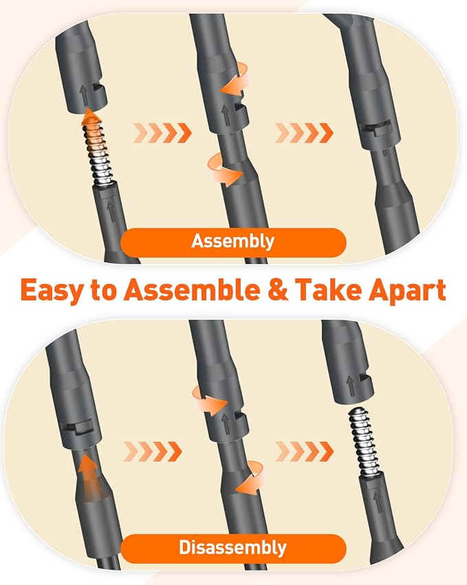 Pawfly Aquarium Cleaning Tools, 7 in 1 Fish Tank Cleaning Kit, Algae Scraper - Image 3