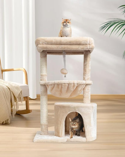 SYANDLVY Small Cat Tree for Indoor Cats, Kittens Condo - Image 5
