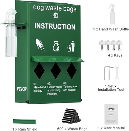 VEVOR Dog Poop Bag Dispenser - Image 9