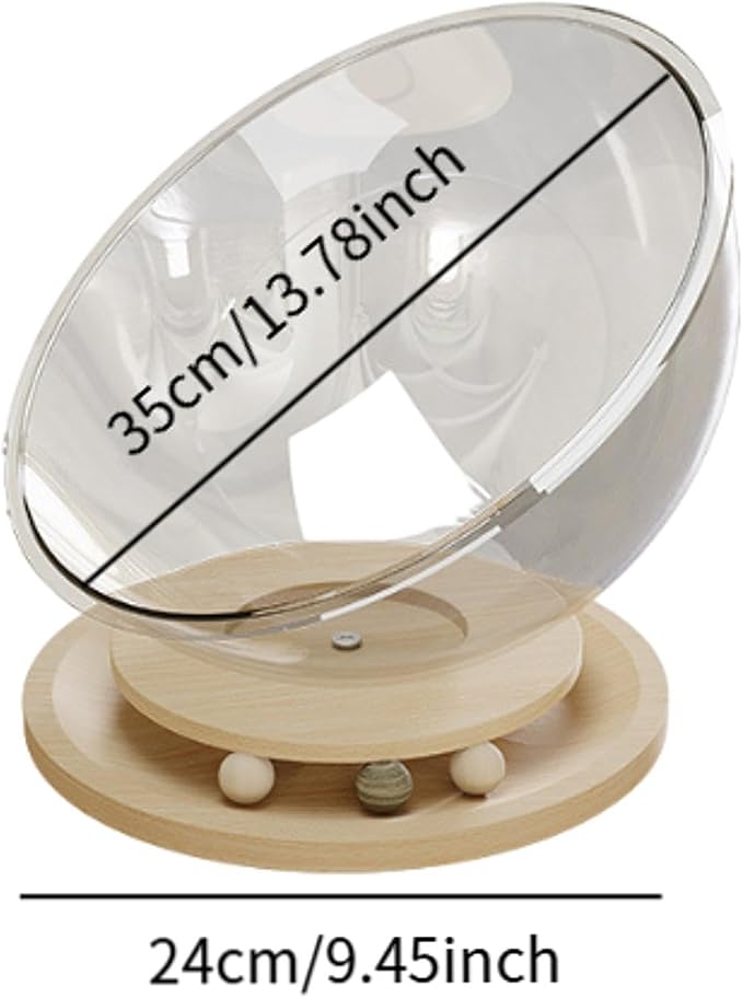 Space Capsule Cat Bed, Pet Furniture, Easy Cleaning, Universal Small Pets - Image 4