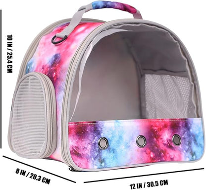 Guinea Pig Carrier Cage for 2, Bearded Dragon Travel Carrier for Small Animal - Image 2