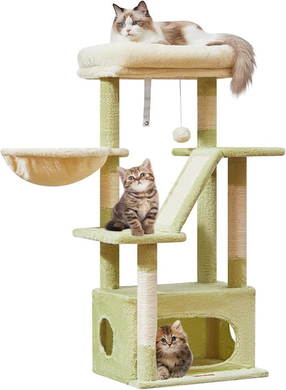 Taoqimiao Cat Tree, 38.5-Inch Cat Tower by Taoqimiao