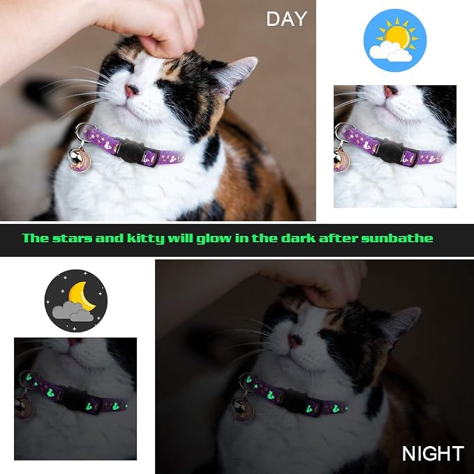 Baeuppit 2PCS Breakaway Cat Collars - Image 5
