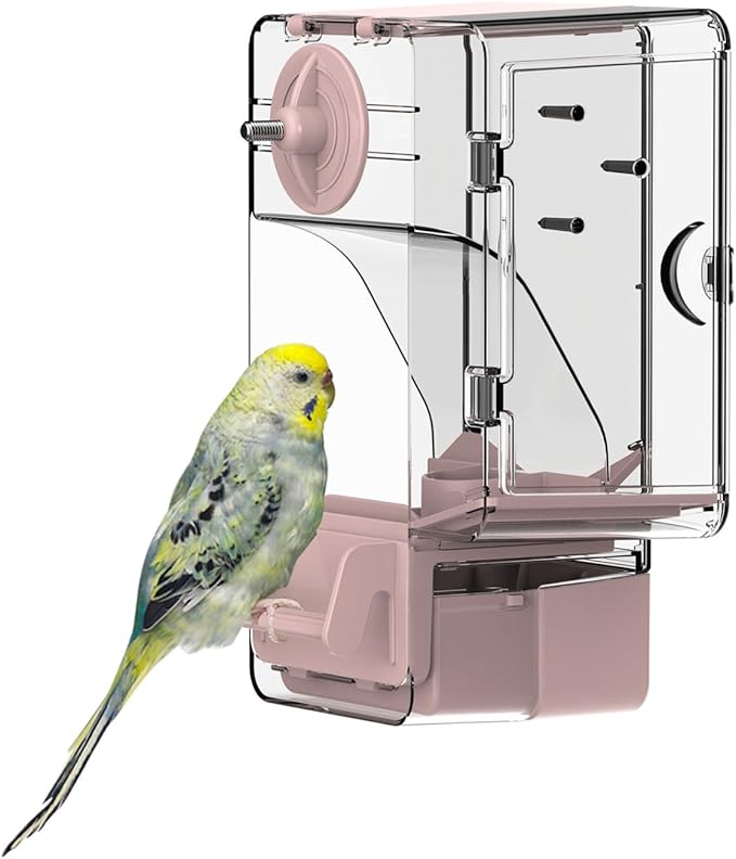 Automatic Bird Feeder, No Mess Bird Cage Feeder by SEPTILLAR