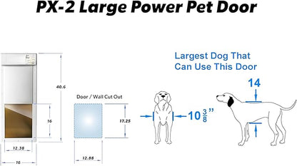 Power Pet WiFi Automatic Electronic Pet Door by High Tech Pet - Image 8