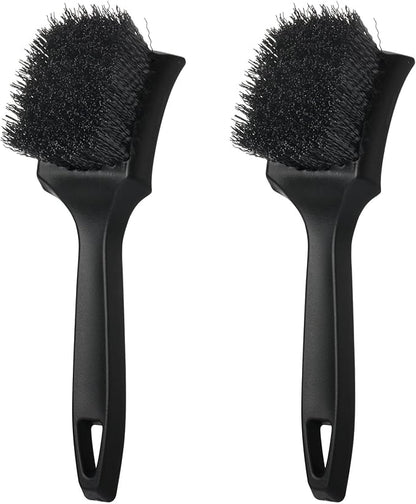 2 Pcs Bird Bath Brush Black Hard Bristle Cleaning Brush by BOUTICOL