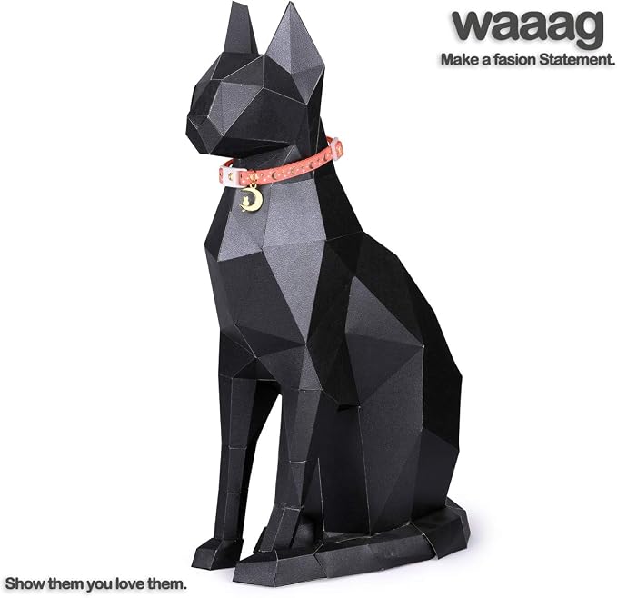 WAAAG Cat Collars, Safety Breakaway Cat Collar, Glow in The Dark - Image 2