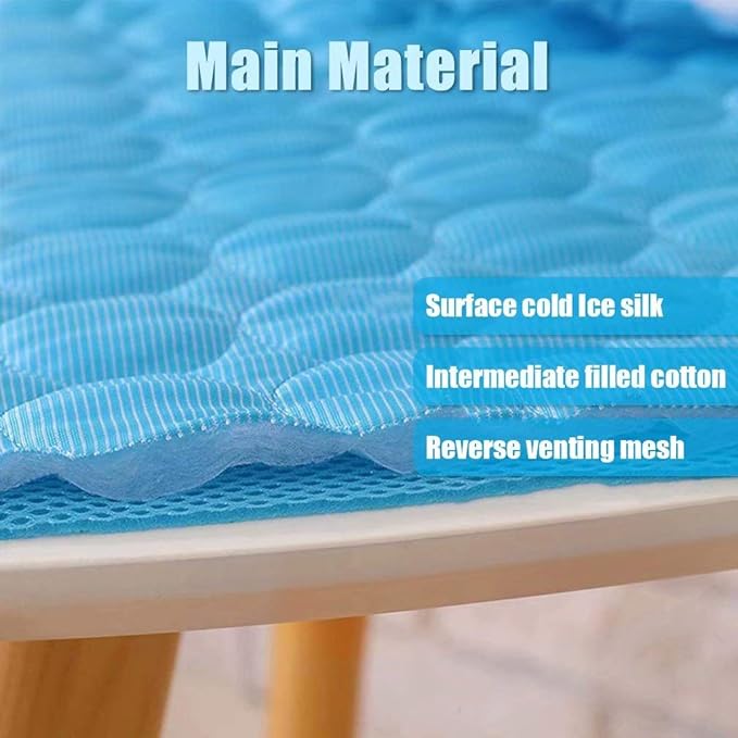Washable Dog Cooling Mat Ice Silk Cooling Mat - Image 2