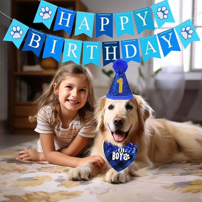 Dog Party Supplies, Boy Bandana - Image 6