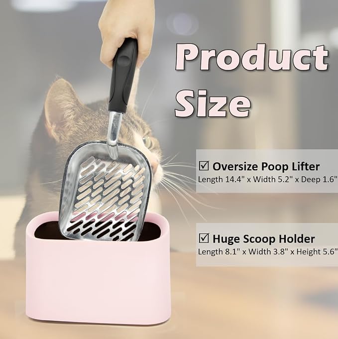 Full Metal Cat Litter Scoop - Image 2