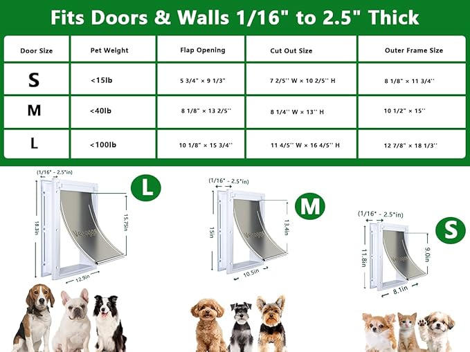 Dog Door Doggy Door Easy Install - Image 6