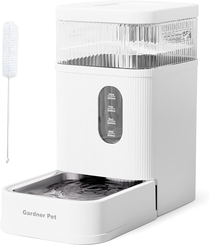 Gardner Pet Automatic Dog Water Dispenser Gravity Waterer by GardnerPet