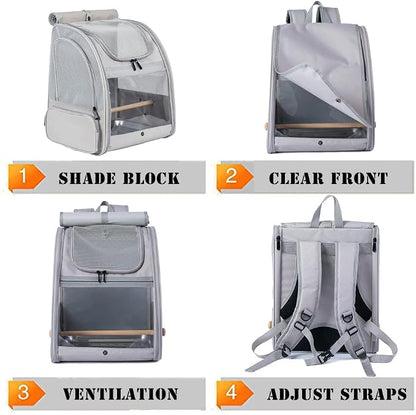 Bird Backpack, Bird Travel Carrier - Image 5