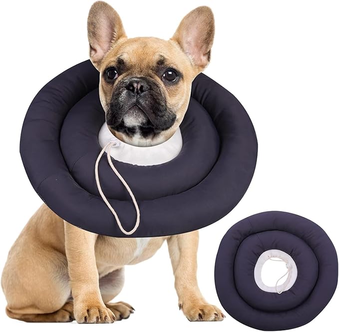 IDOMIK Dog Recovery Collar, Waterproof Soft Dog Cone After Surgery, Comfy by IDOMIK