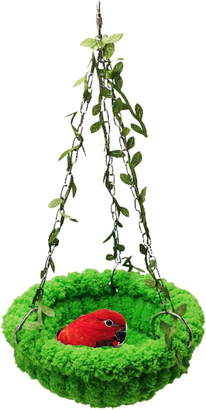 Bird Nest Hanging Hammock Bed Toy by Unknown