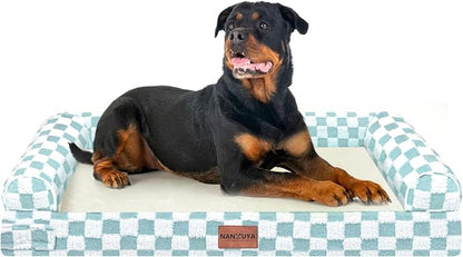 Large Dog Bed Orthopedic Washable: Beds Bolster XXL Bed Big XLarge Dogs Egg by Nanuya