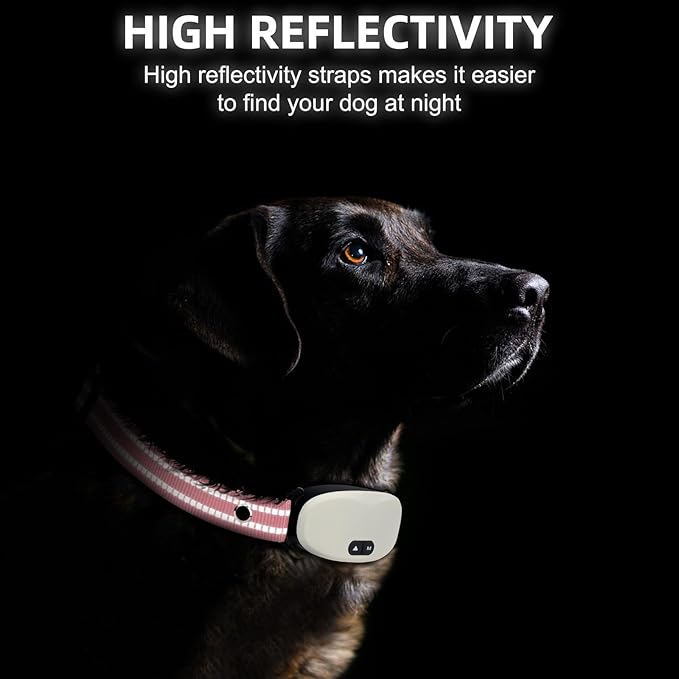 Collar Replacement Strap, Reflective Replacement Nylon Collar Strap Dog GPS - Image 2