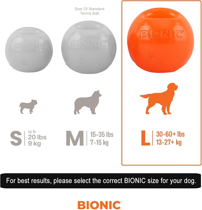 BIONIC Ball Dog Toy, Large - Image 2
