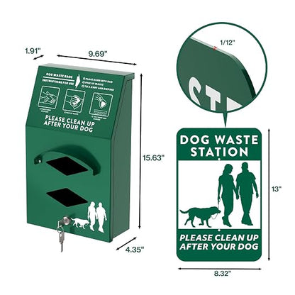 Aluminum Outdoor Dog Bag Dispenser - Image 5