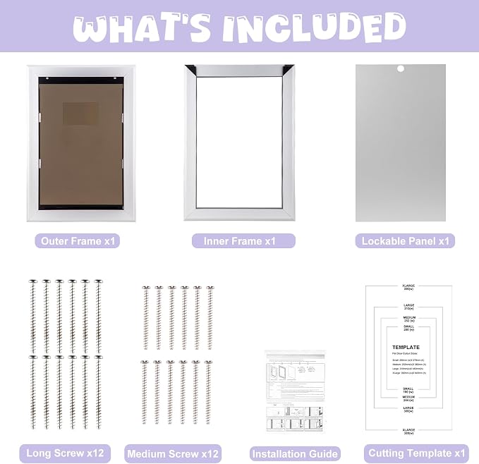 Durable Pet Door, Aluminum Door - Image 5