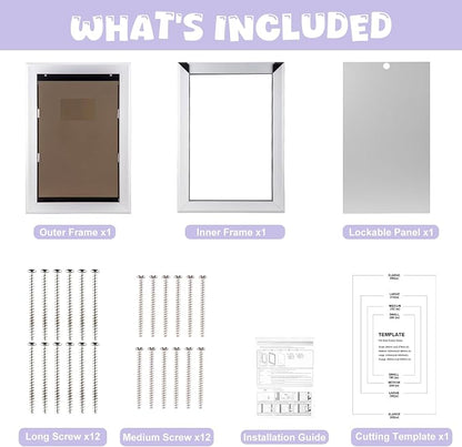 Durable Pet Door, Aluminum Door - Image 5