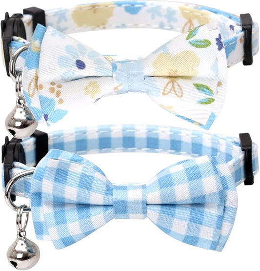 2 Pack/Set Cat Collar Breakaway by Lamphyface
