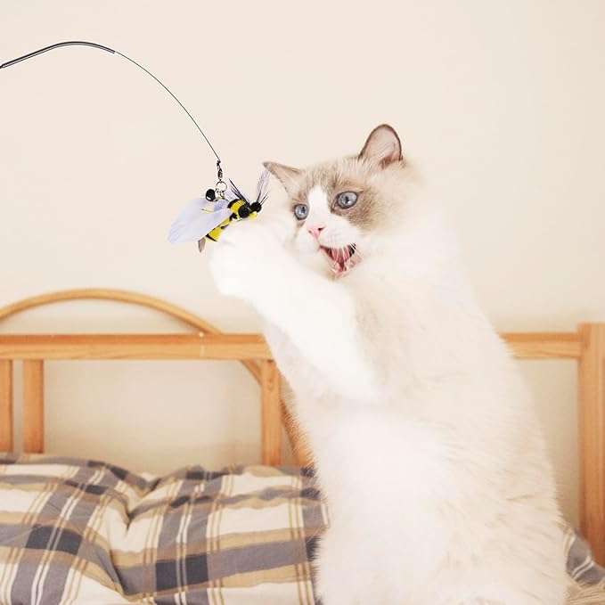 JXFUKAL Cat Feather Toy Refills - Image 5