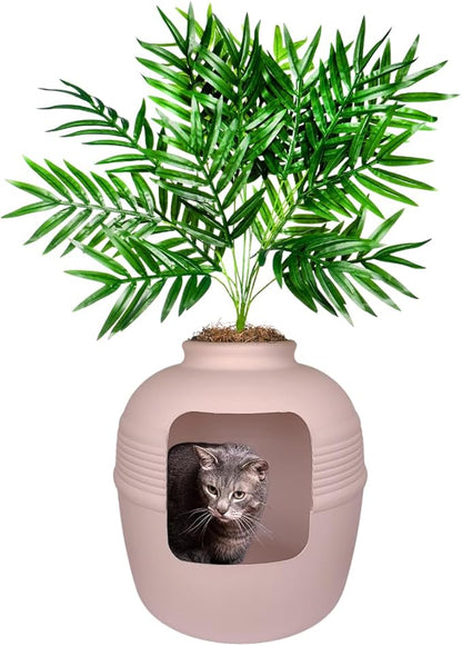 Good Pet Stuff Hidden Litter Box Planter, Decorative Cat Litter Enclosure by TheGoodPetStuffCompany