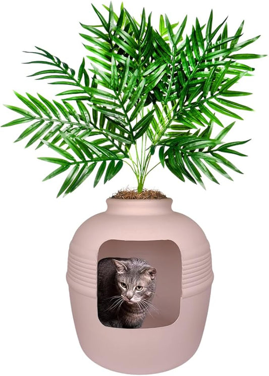 Good Pet Stuff Hidden Litter Box Planter, Decorative Cat Litter Enclosure by TheGoodPetStuffCompany