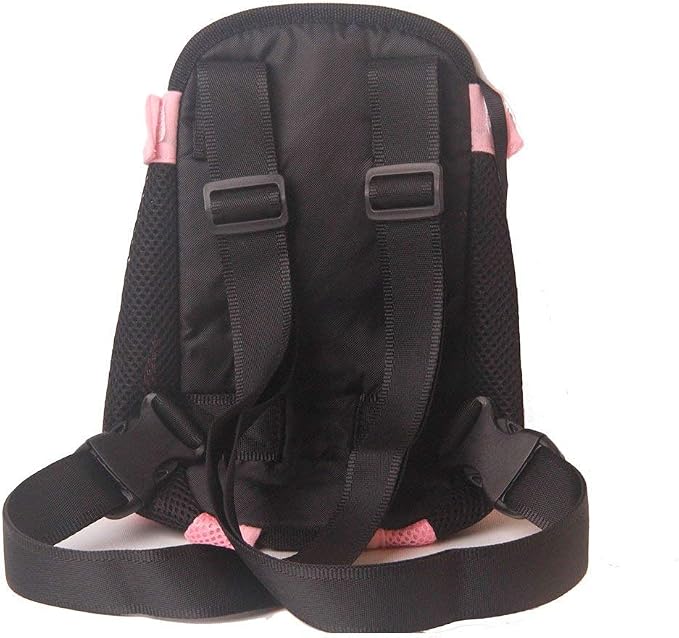 Dog Carrier Pink Legs Out Front Pet Carrier Backpack Comfortable Puppy Bag - Image 6