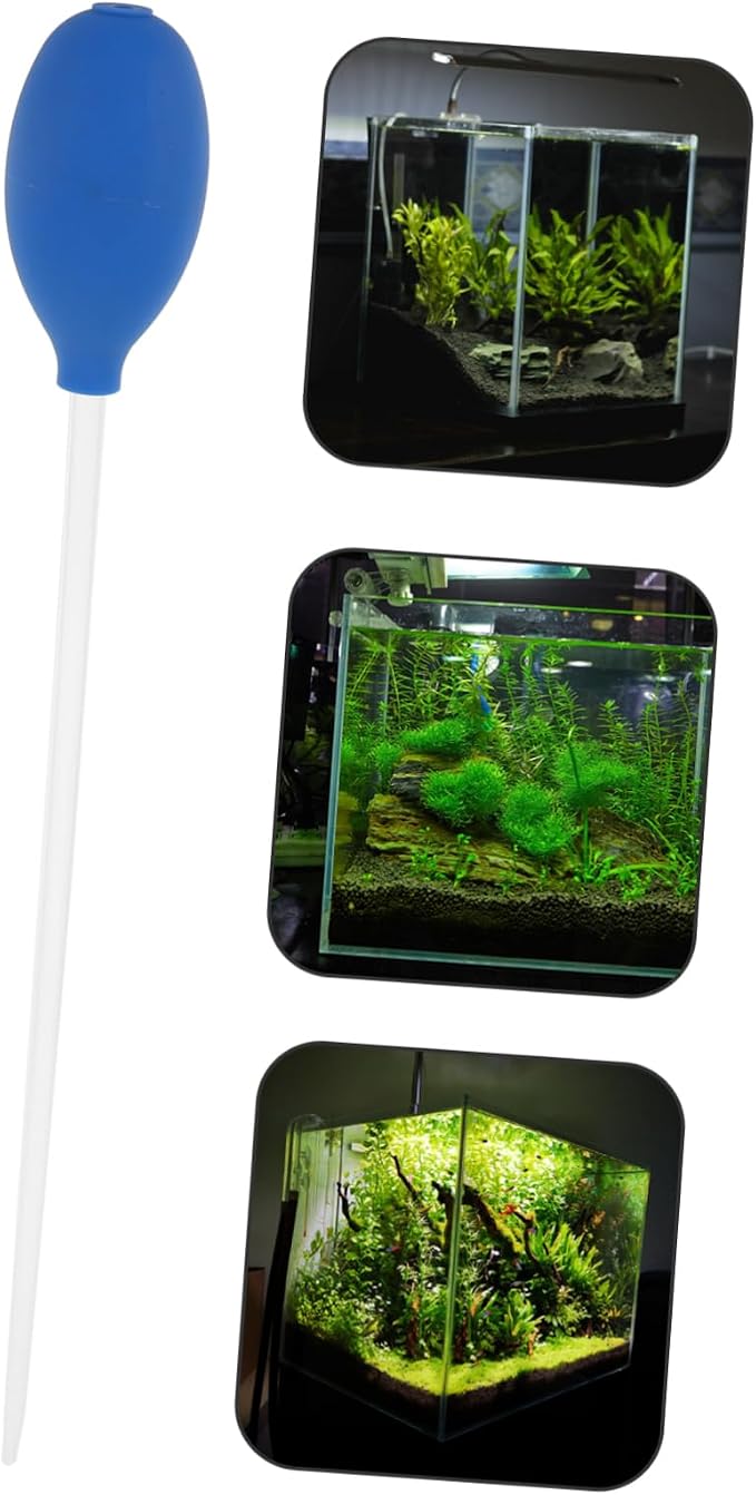 ibasenice Aquarium Excreta Cleaner Coral Feeding Tool and Water Changer Fish - Image 4