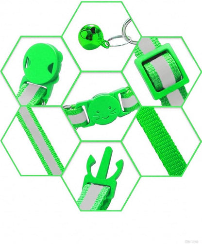 3 Pack Reflective and Breakaway Cat Collars - Image 4