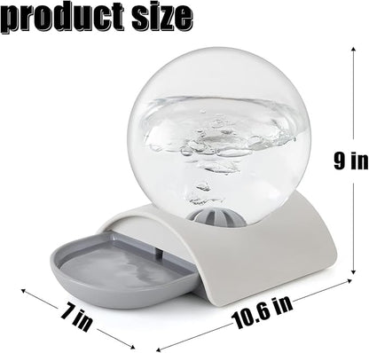 Pet Water Dispenser, 2.8L Automatic Gravity Cat Water Dispenser - Image 5