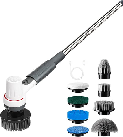 AQQA 8-in-1 Electric Aquarium Cleaning Kit IPX9 Waterproof Cordless by AQQA