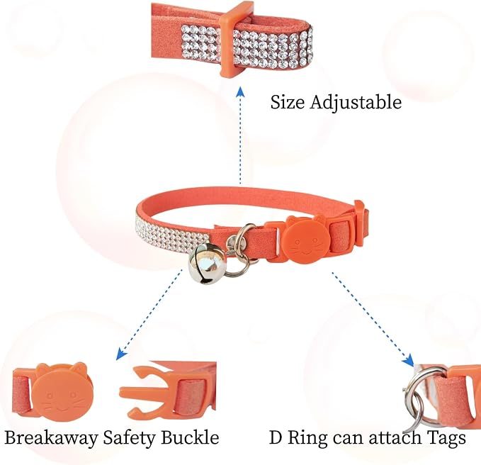 Rhinestone Cat Collar Breakaway - Image 2
