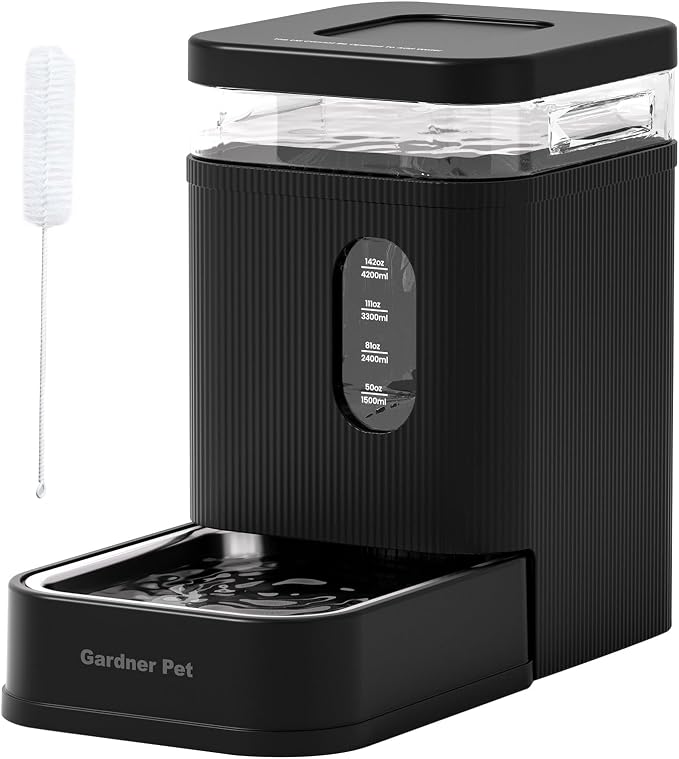 Gardner Pet Automatic Dog Water Dispenser Gravity Waterer by GardnerPet